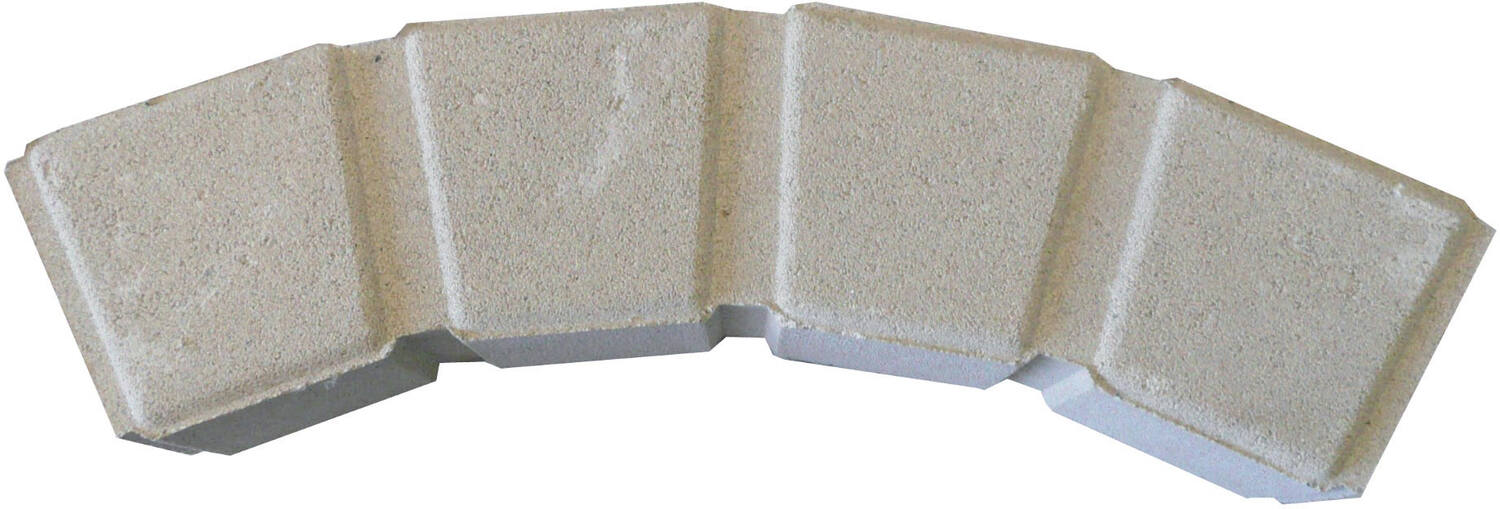 Bordure Courbée Seine Ton Pierre 50x11x7,5cm