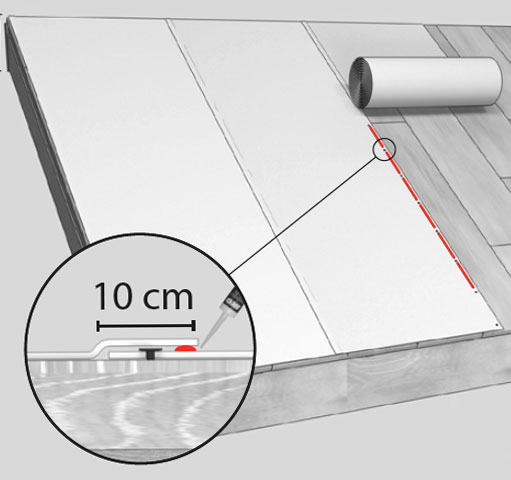 Bardeau Gardentop 10x1m vert - IKO