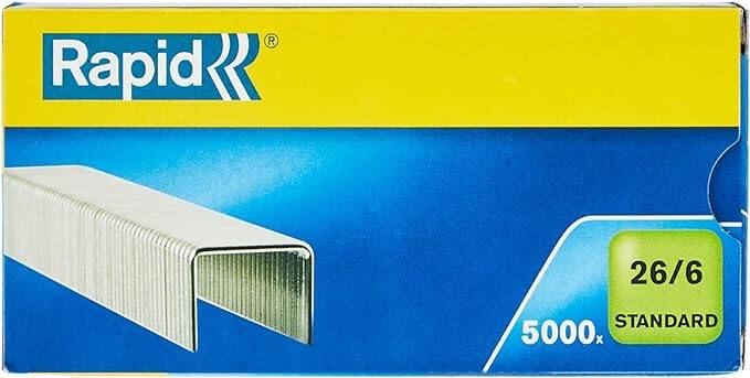 3x5000 agrafeuses Standard 26/6 - RAPID