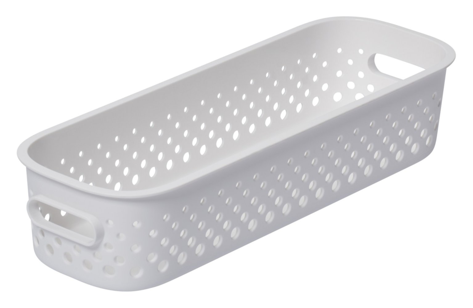 Panier de rangement Essence blanc Slim - SMARTSTORE