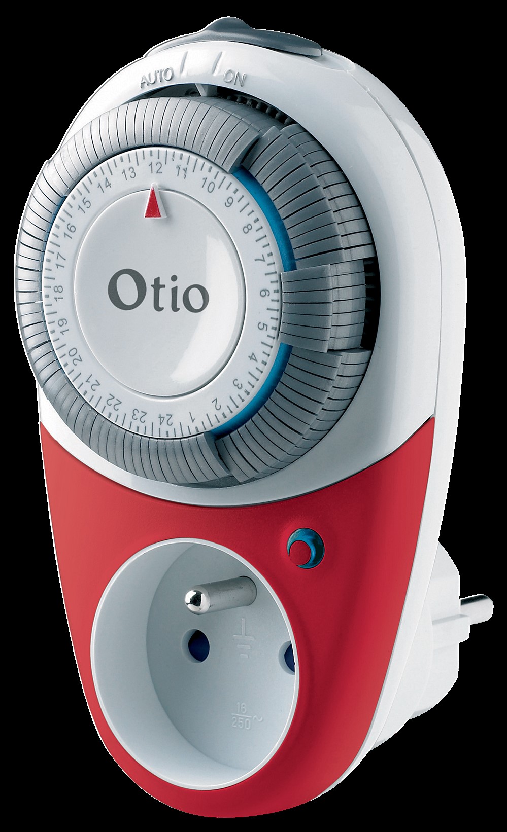Programmateur quotidien t-10 rouge - OTIO