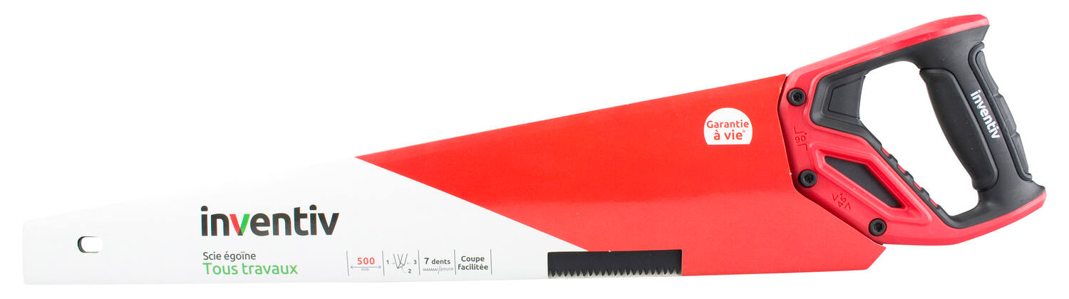 Scie égoïne universelle 500mm - INVENTIV