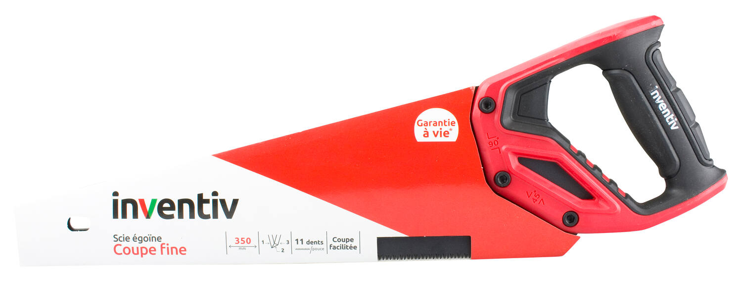 Scie égoïne de précision 350mm - INVENTIV