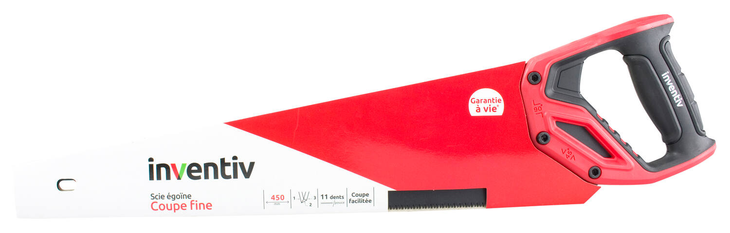 Scie égoïne de précision 450mm - INVENTIV