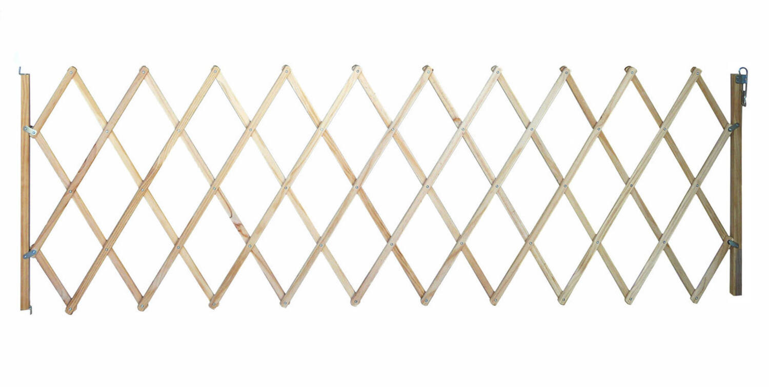 Fermeture animaux extensible xxl bois de 60 à 230 cm - SPTD