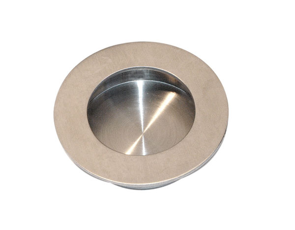 Poignée pour porte à galandage Rond inox Ø65mm - CHRISLIGNE