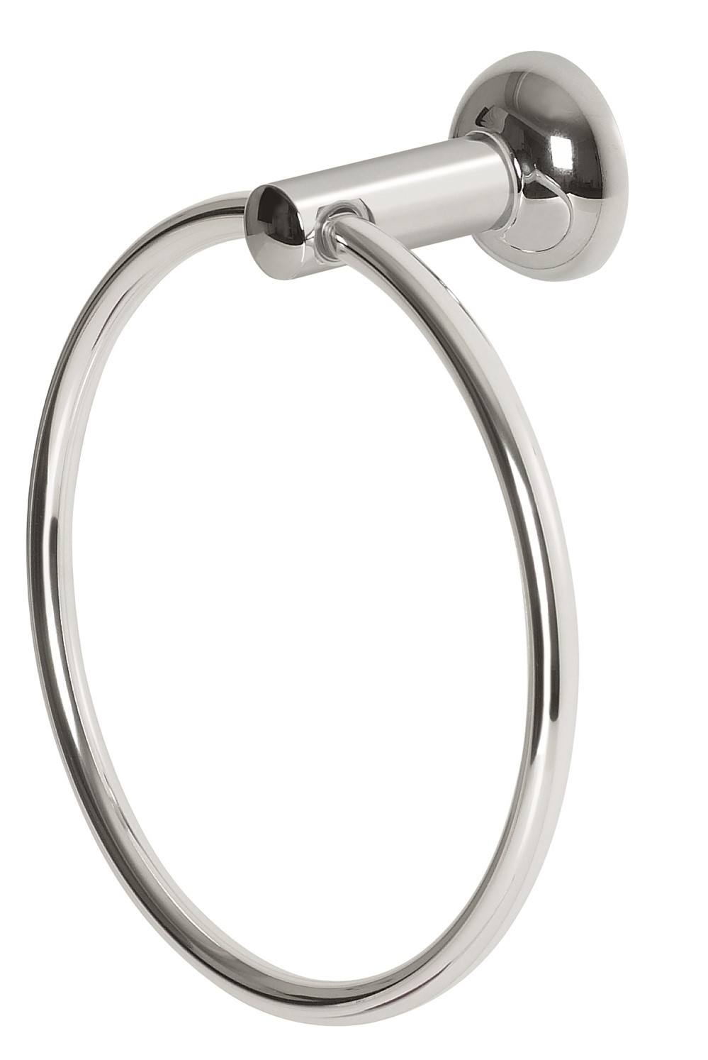 Porte serviettes anneau campagne chrome diam 16cm