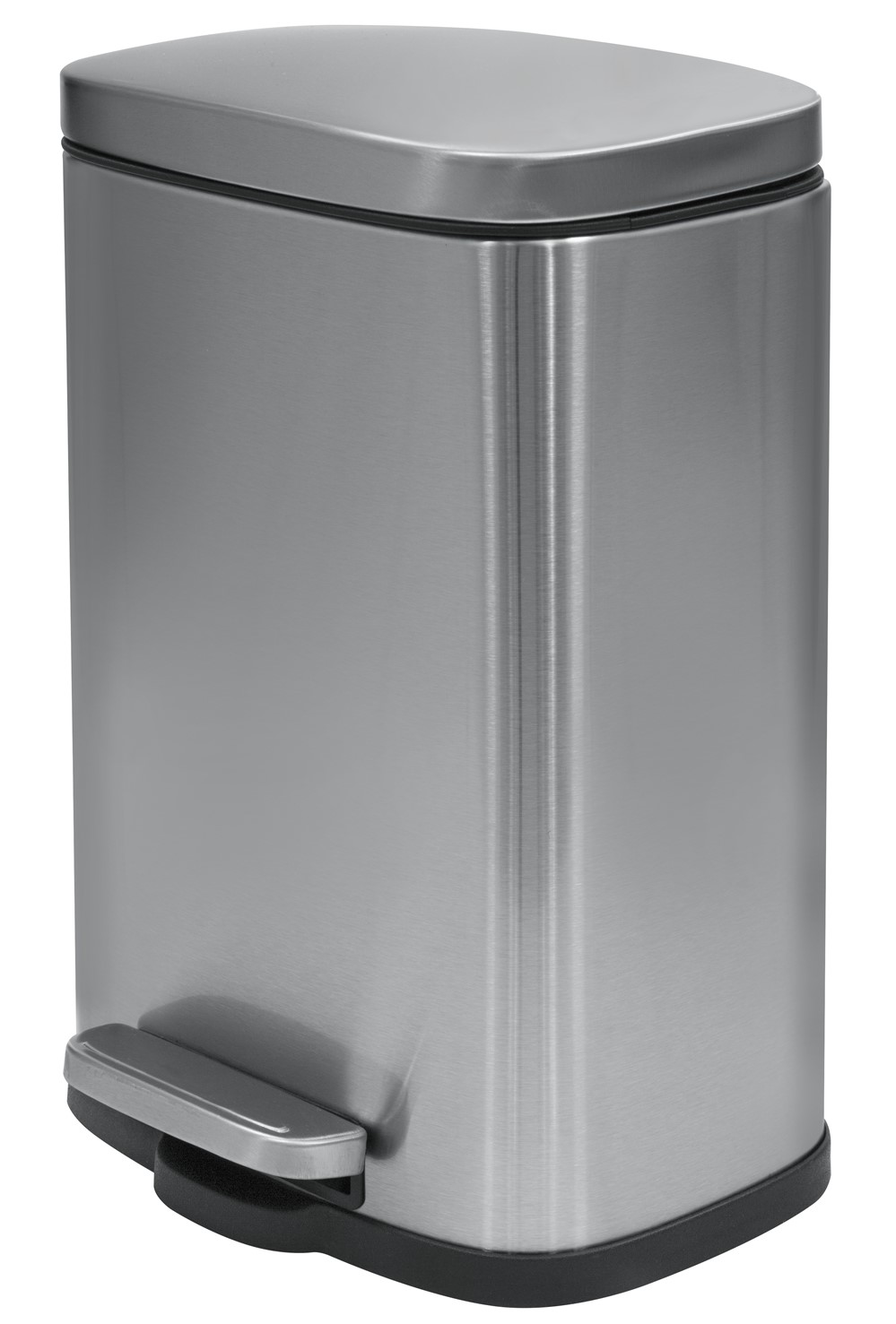 Poubelle de salle de bain Akira coloris brossé 5L - SPIRELLA