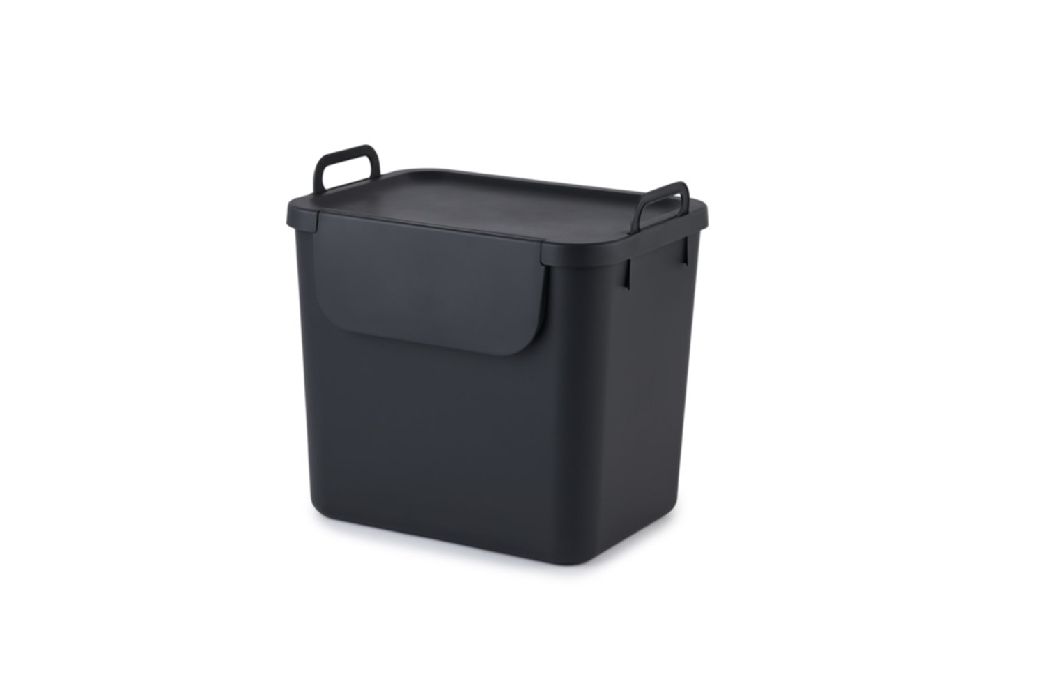 Poubelle de cuisine recyclable noire 30L - JIVE