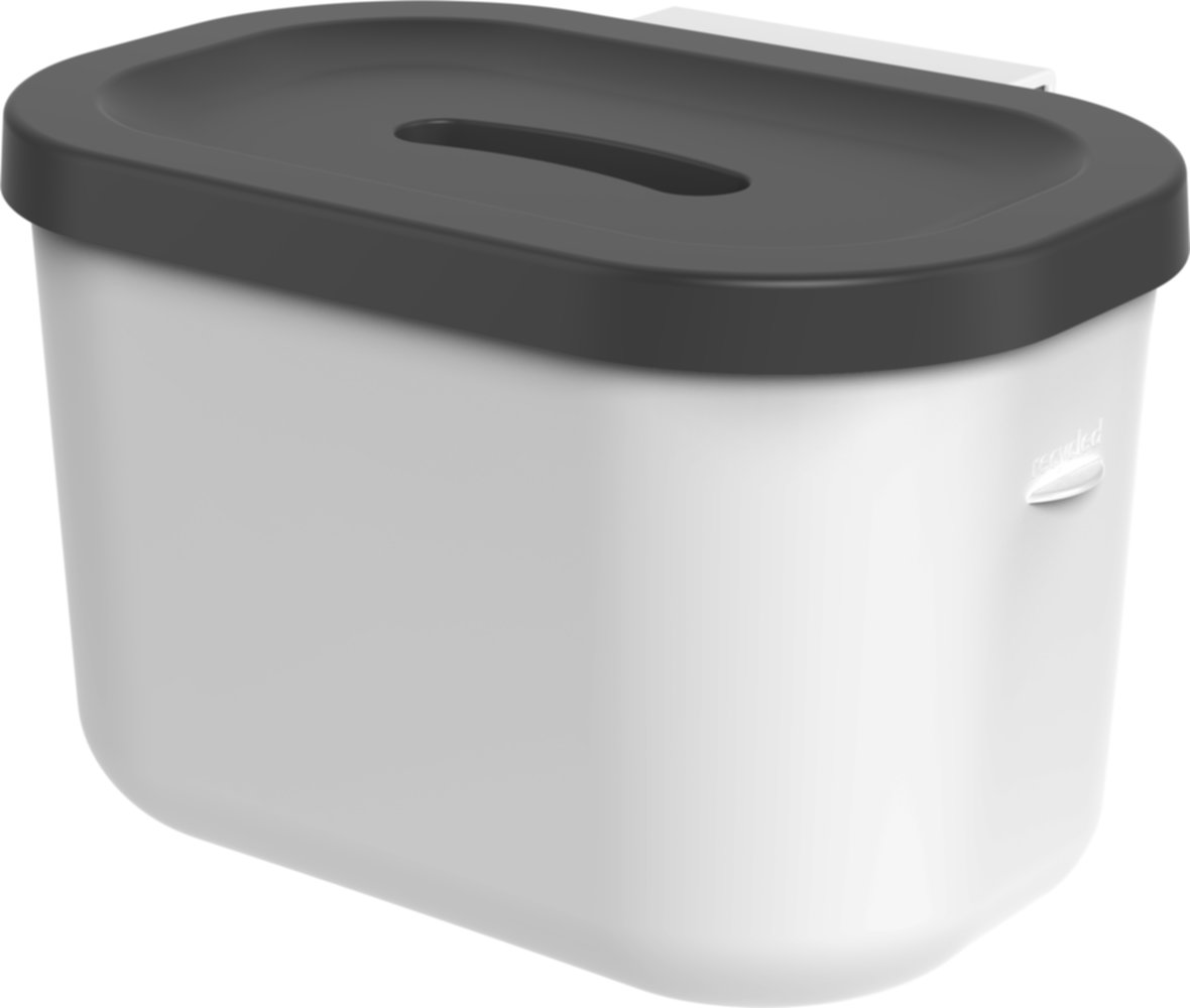 Poubelle de cuisine blanche 3,2L - JIVE