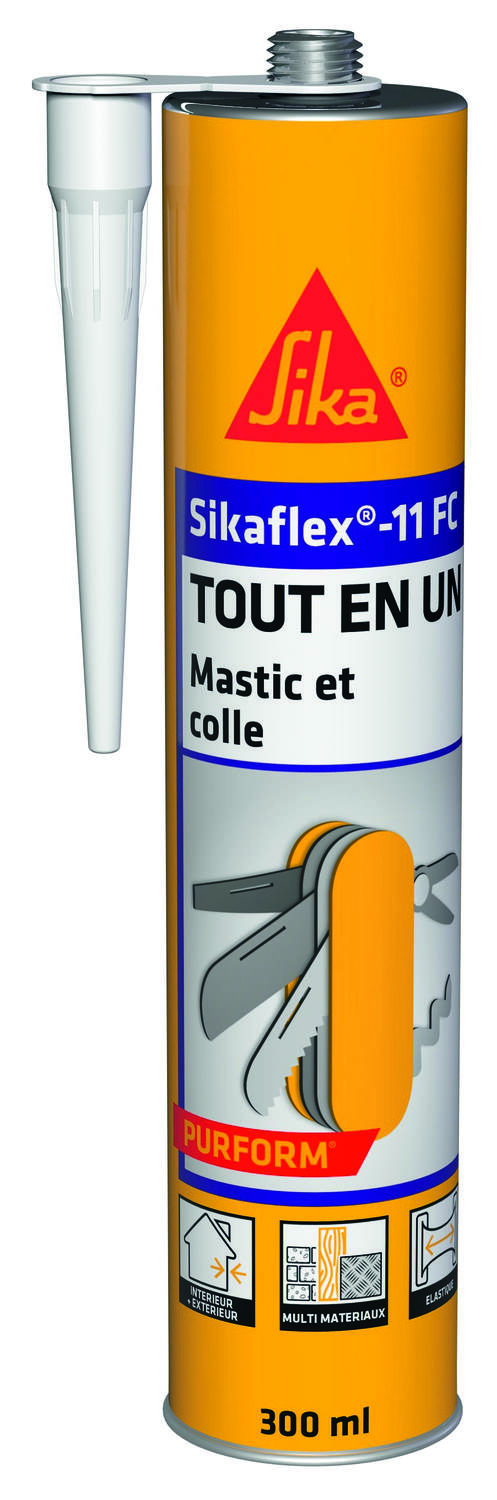 Mastic Colle Sikaflex® 11FC Purform 380g Marron - SIKA