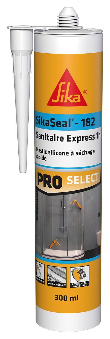 Mastic Sanitaire Express 1H SikaSeal-182 300ml - SIKA
