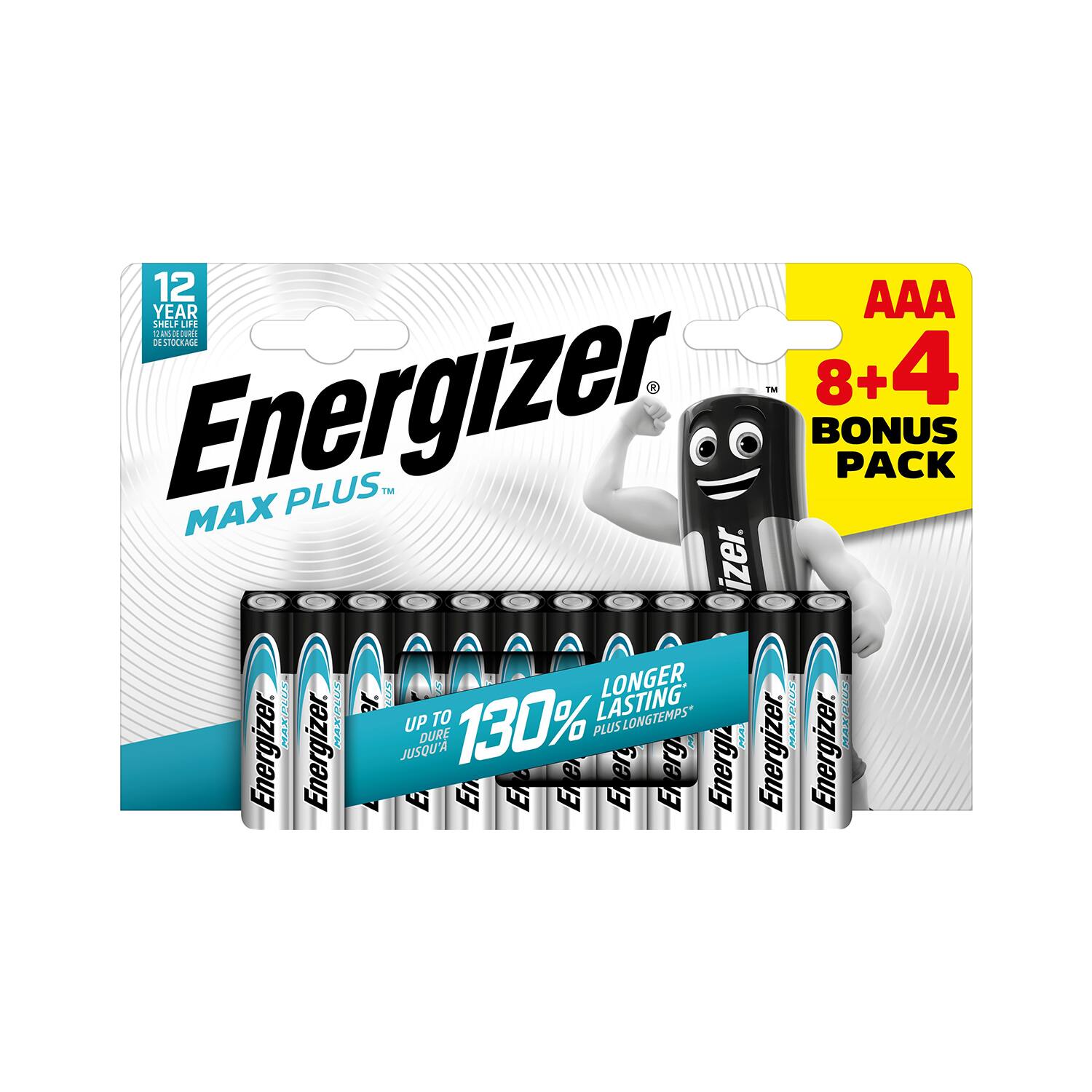 Piles AAA LR03 1,5V alcalines x12 - ENERGIZER