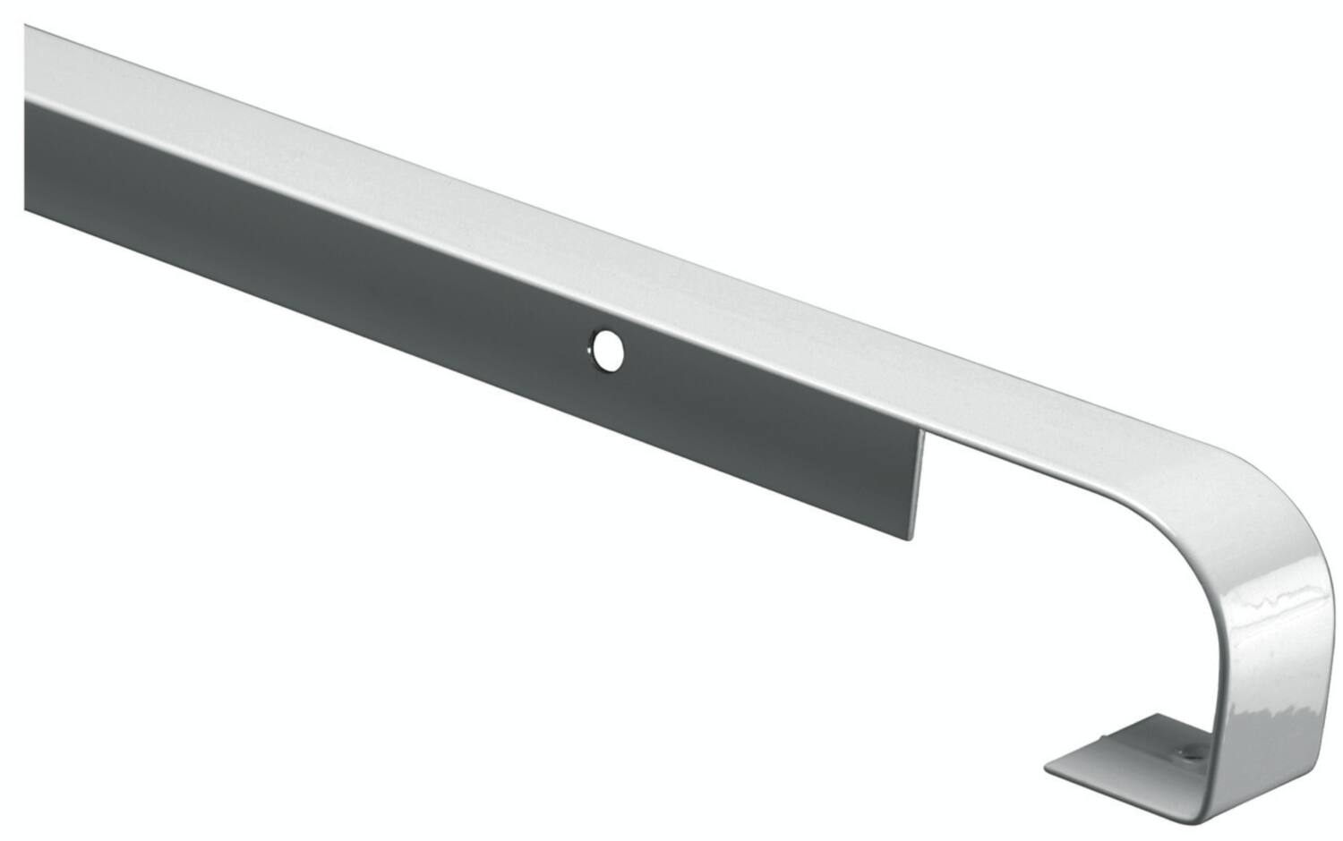 Profil aluminium de plan de travail jonction droite alu 2/4 rond 38 mm - SPTD