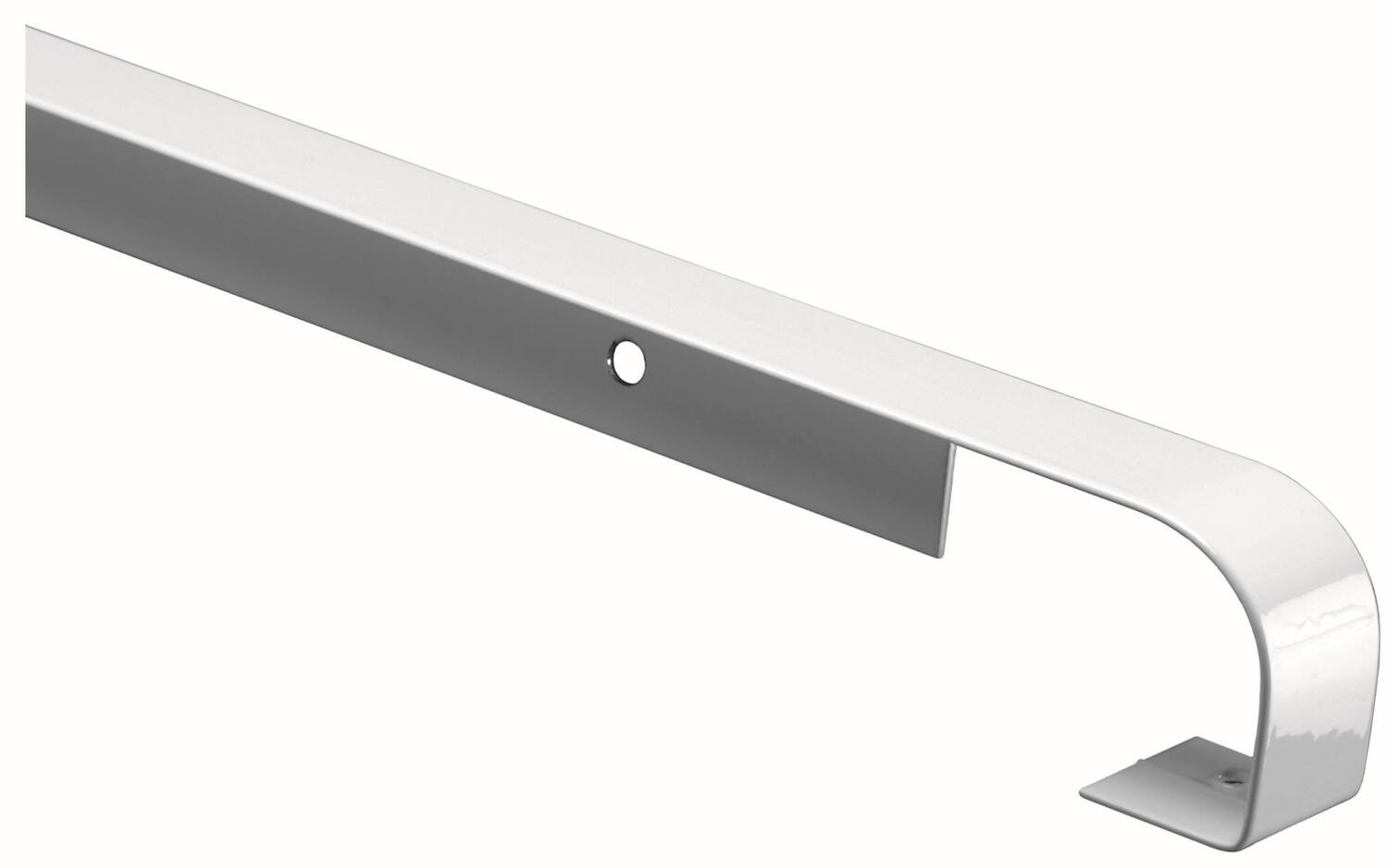 Profil aluminium de plan de travail jonction droite alu 2/4 rond 38 mm - SPTD