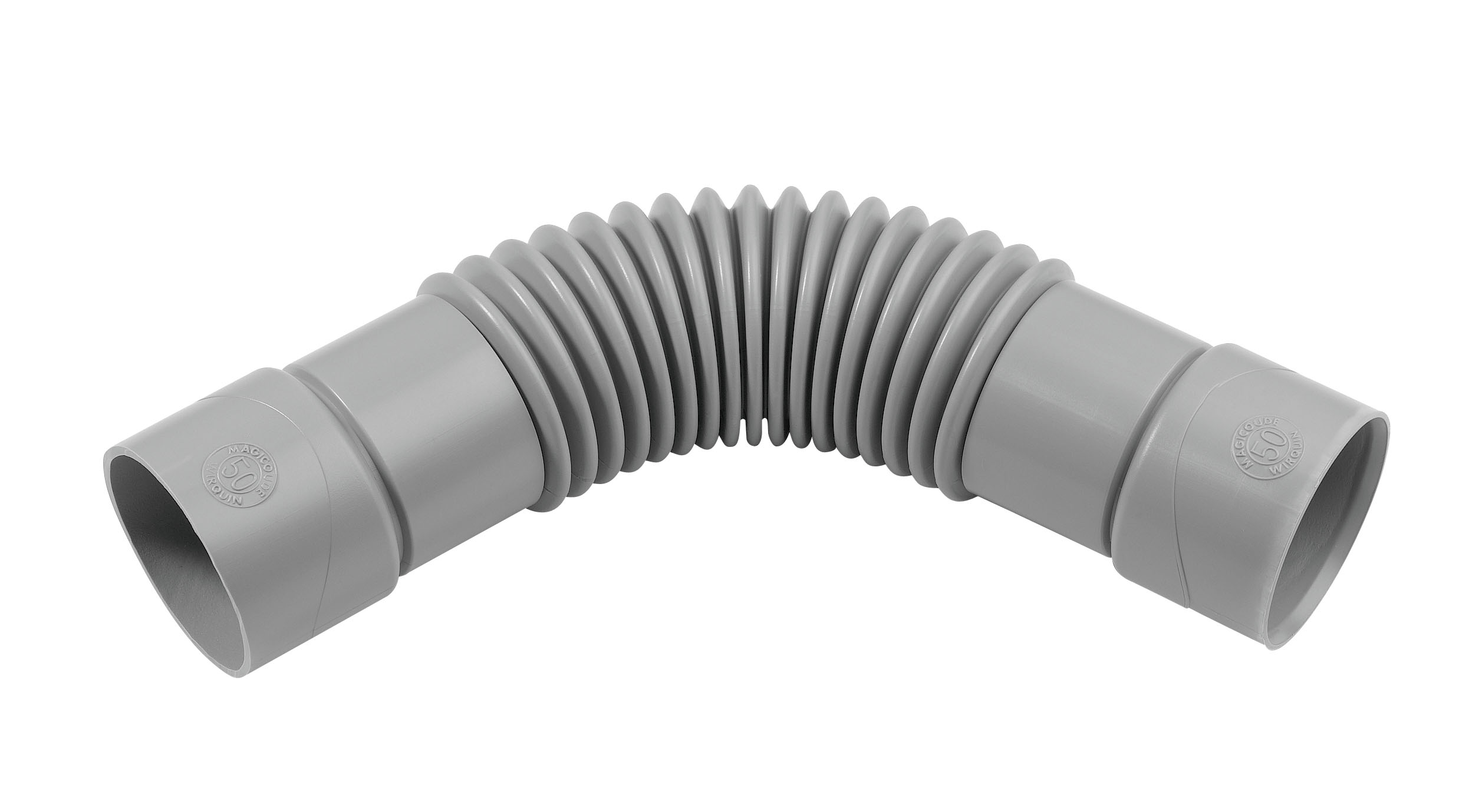 Raccord universel à coller Magicoude Ø50 mm PVC - WIRQUIN