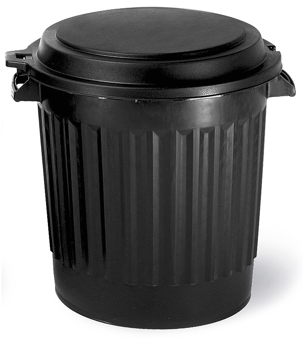 Poubelle d'immeuble 80L avec couvercle - EDA PLASTIQUES
