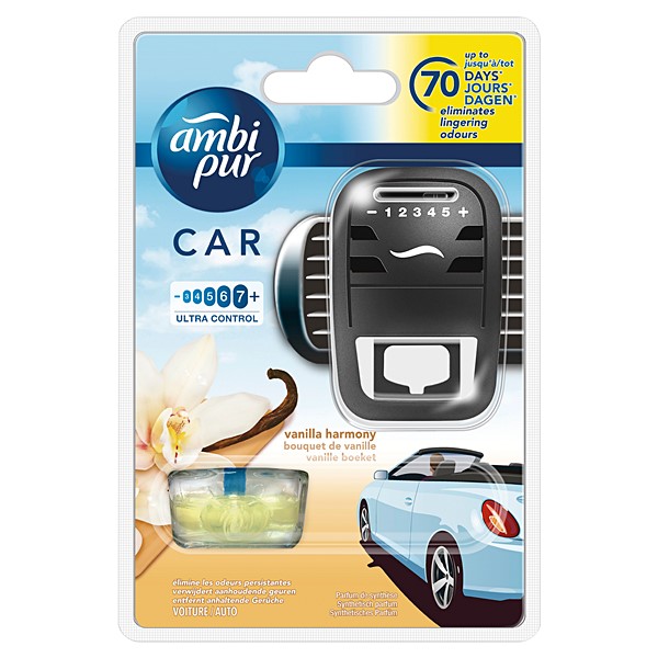 Ambipur car diffuseur bouquet de vanille