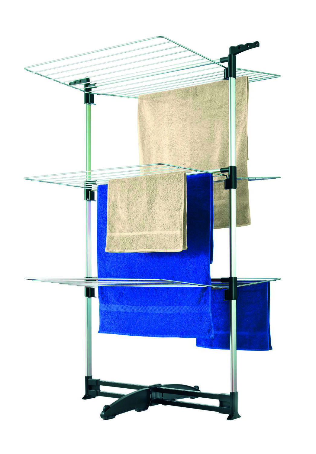 Séchoir à linge Cyclone 3 étages 40m étendage - METALTEX