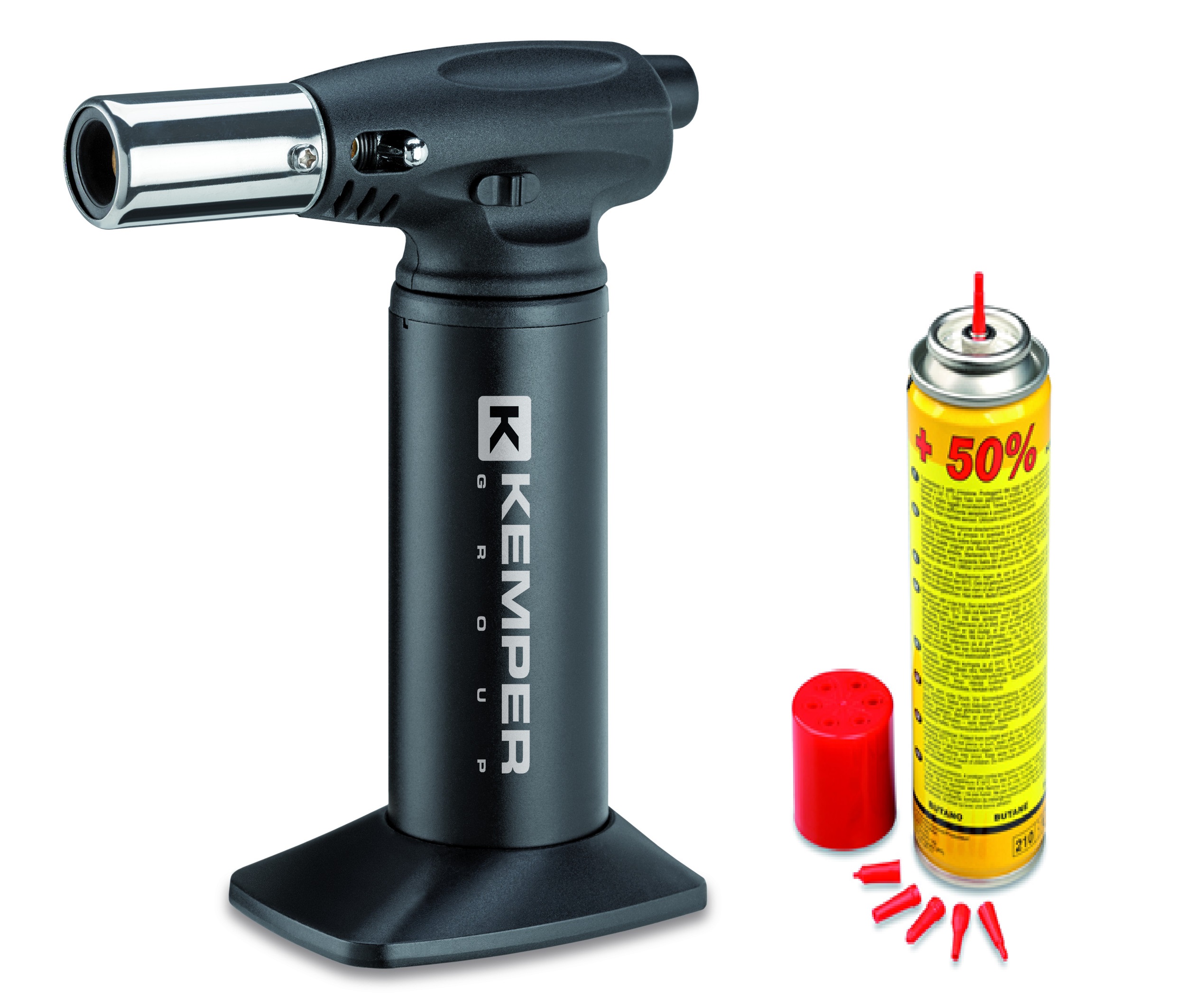 Kit chalumeau de cuisine avec cartouche butane