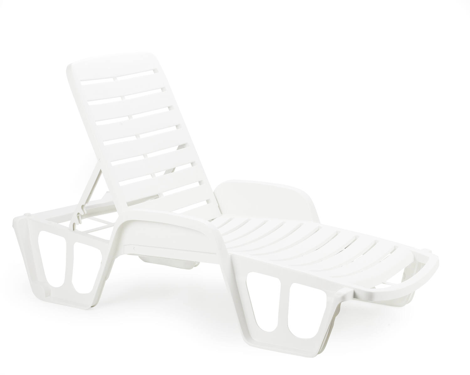 Bain de soleil Fisso polypropylène blanc - PROGARDEN