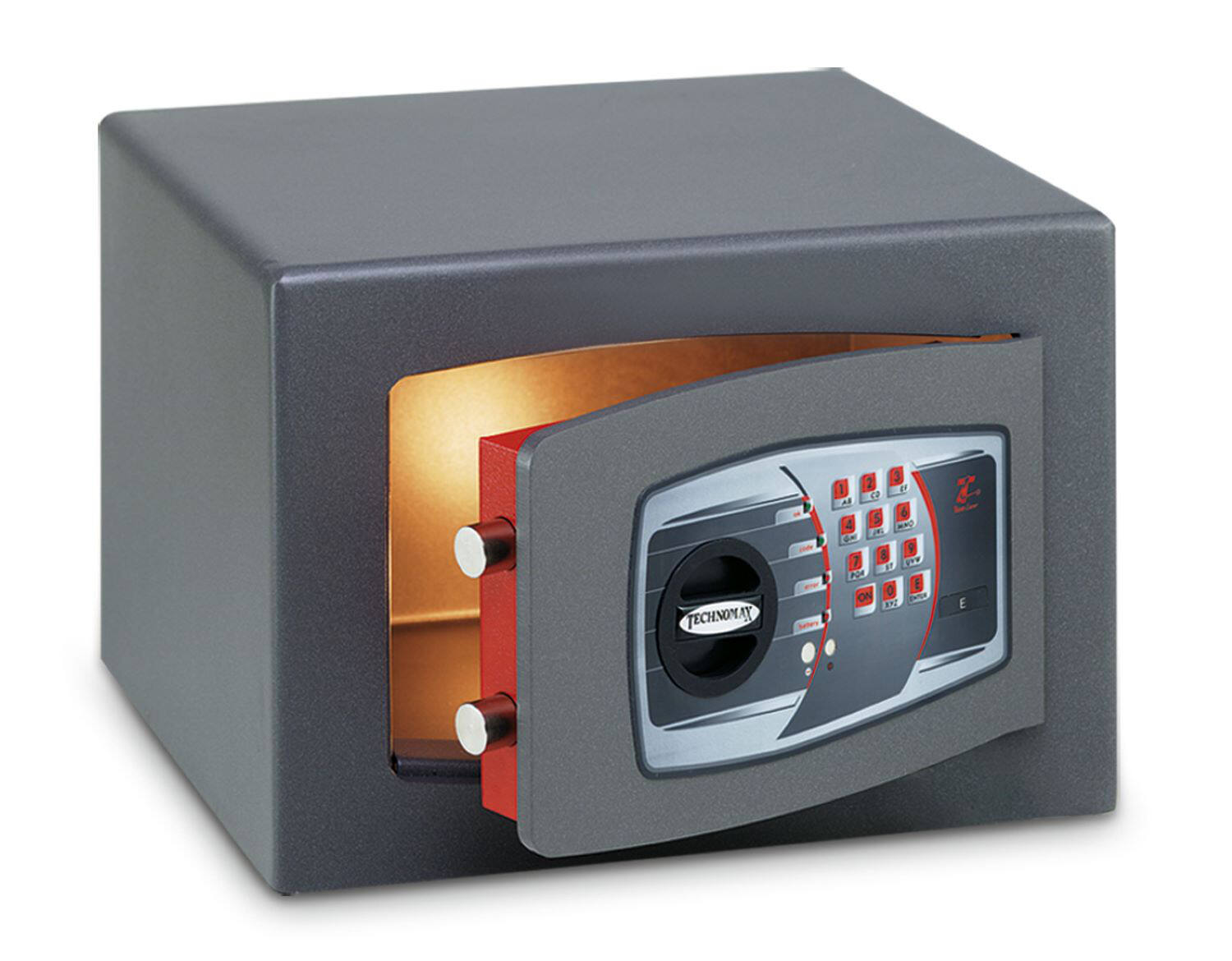 Coffre-Fort à Poser Electronique Gris 18L - TECHNOMAX