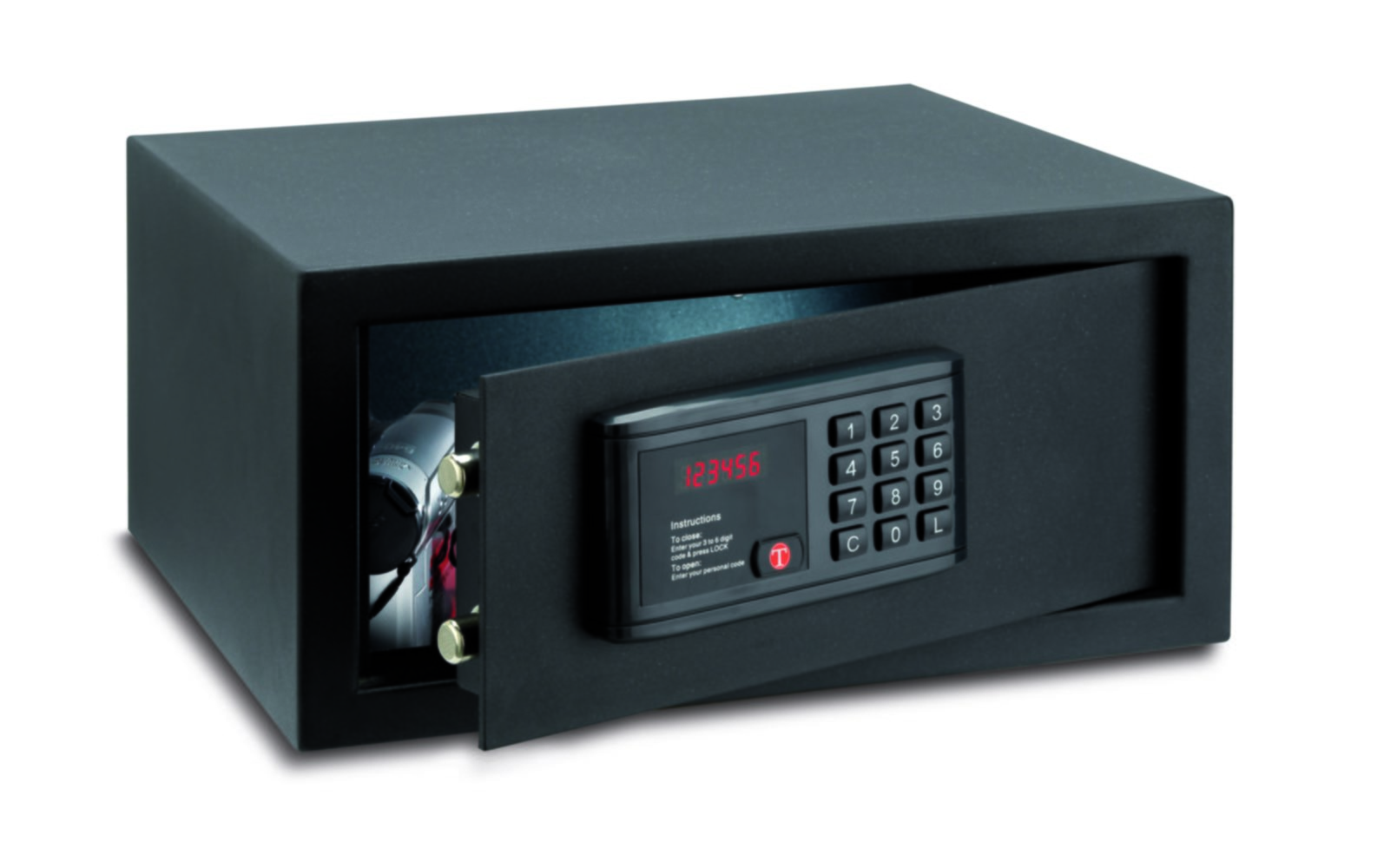 Coffre de sécurité à poser électronique 26L - TECHNOSAFE