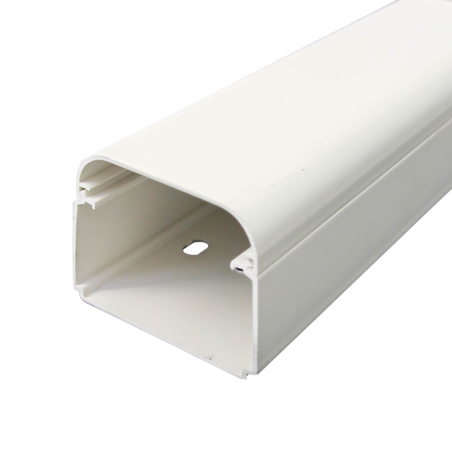 Moulure électrique 60x40 blanche à fixer 2m - ELECTRALINE