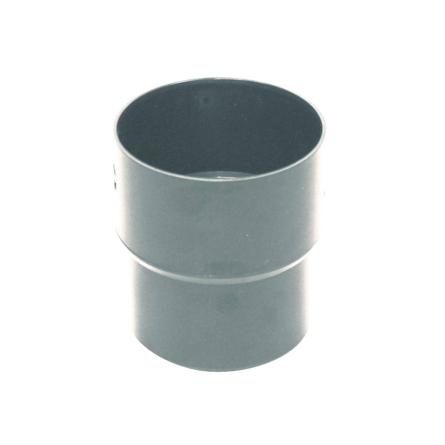 Manchon de descente Ø80 mâle/femelle gris - INTERPLAST