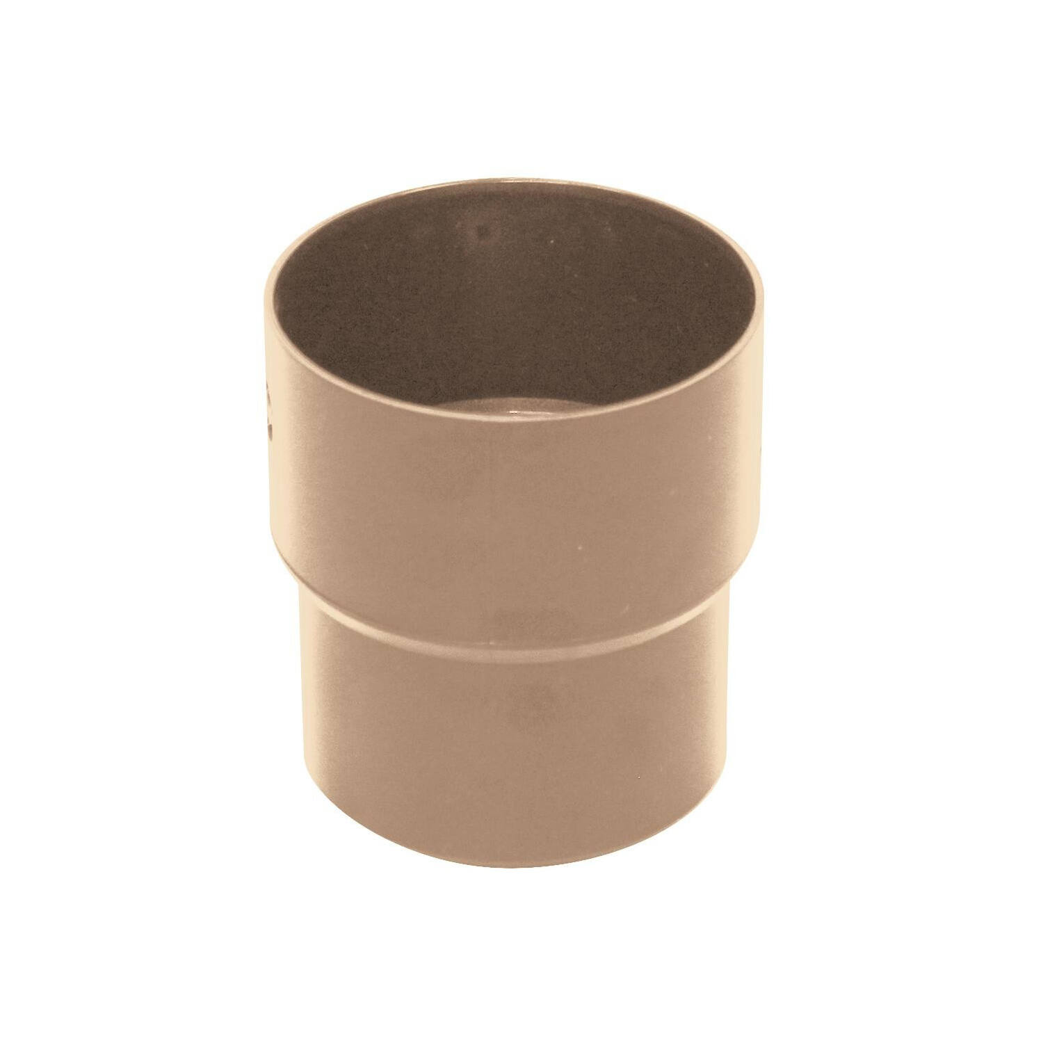 Manchon de descente Ø80 mâle/femelle sable - INTERPLAST