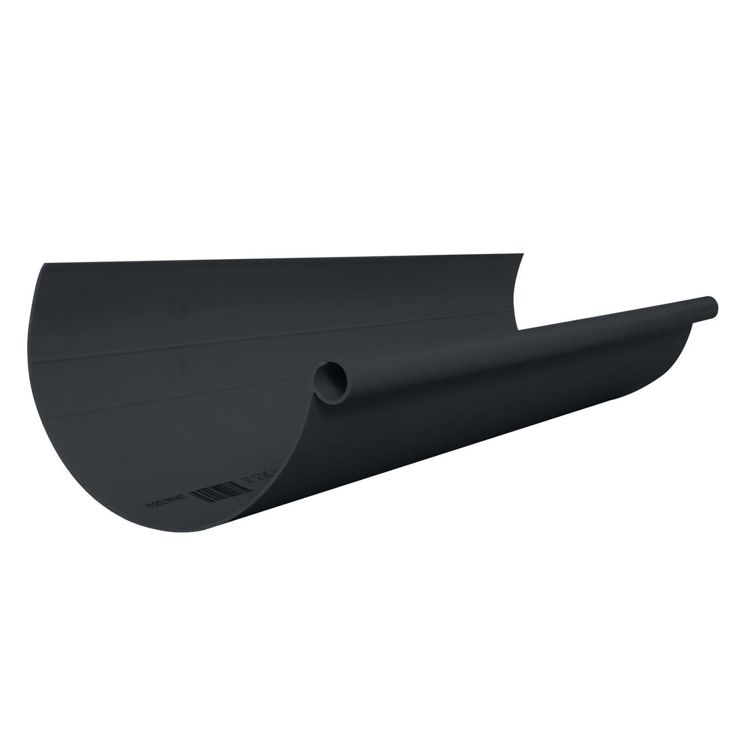 Gouttière PVC 250mm L2m Gris anthracite - FITT