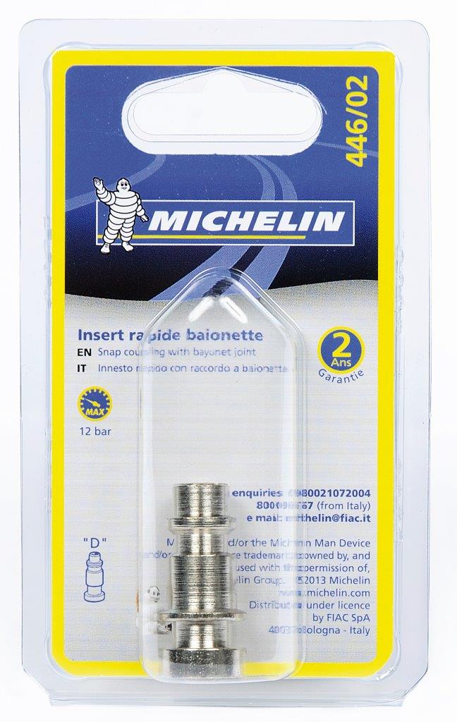 Insert rapide à baionnette pour écrou fendu - MICHELIN