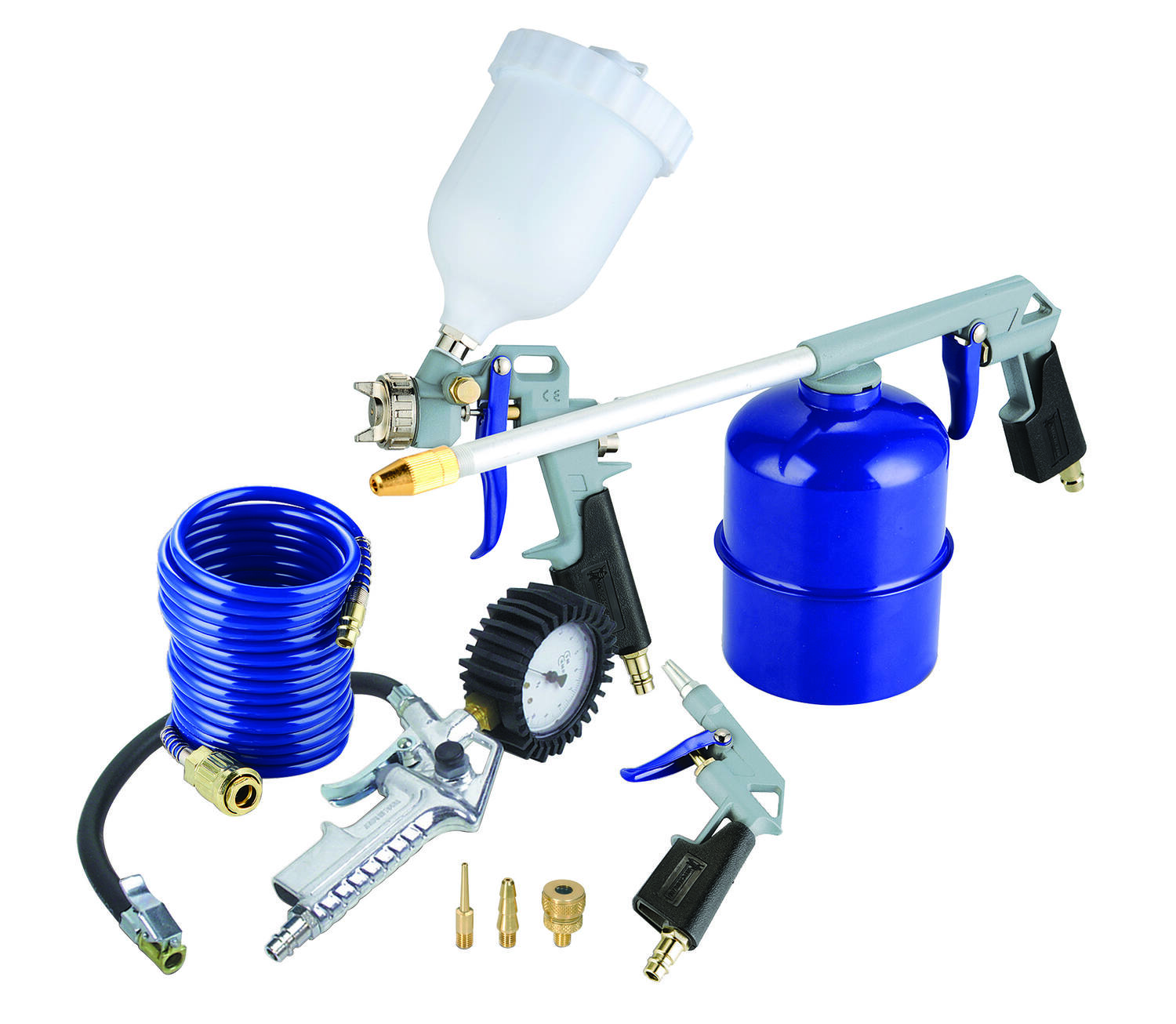 8 Accessoires Compresseur à Raccords Rapides - MICHELIN