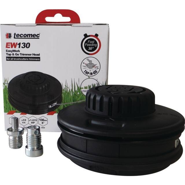 TETE DE DEBROUSSAILLEUSE EASYWORK TECOMEC 130MM