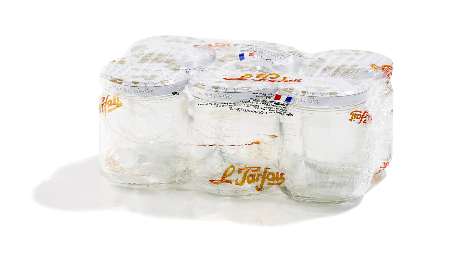 6 Pots Miel 212ml - LE PARFAIT