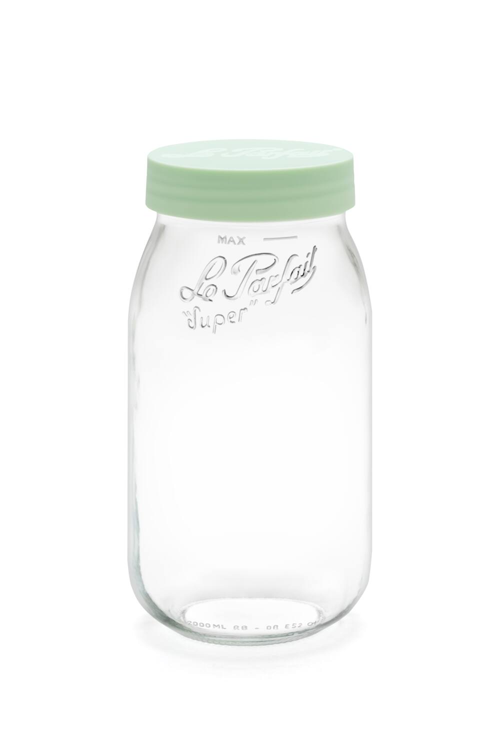 Bocal en verre Color Vis 2L Vert Clair - LE PARFAIT