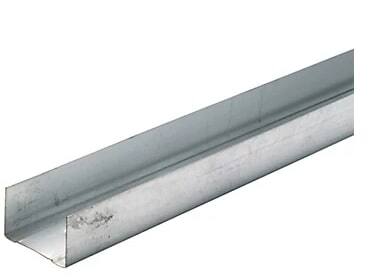 Rail métallique de H.28xL.90mm 3m