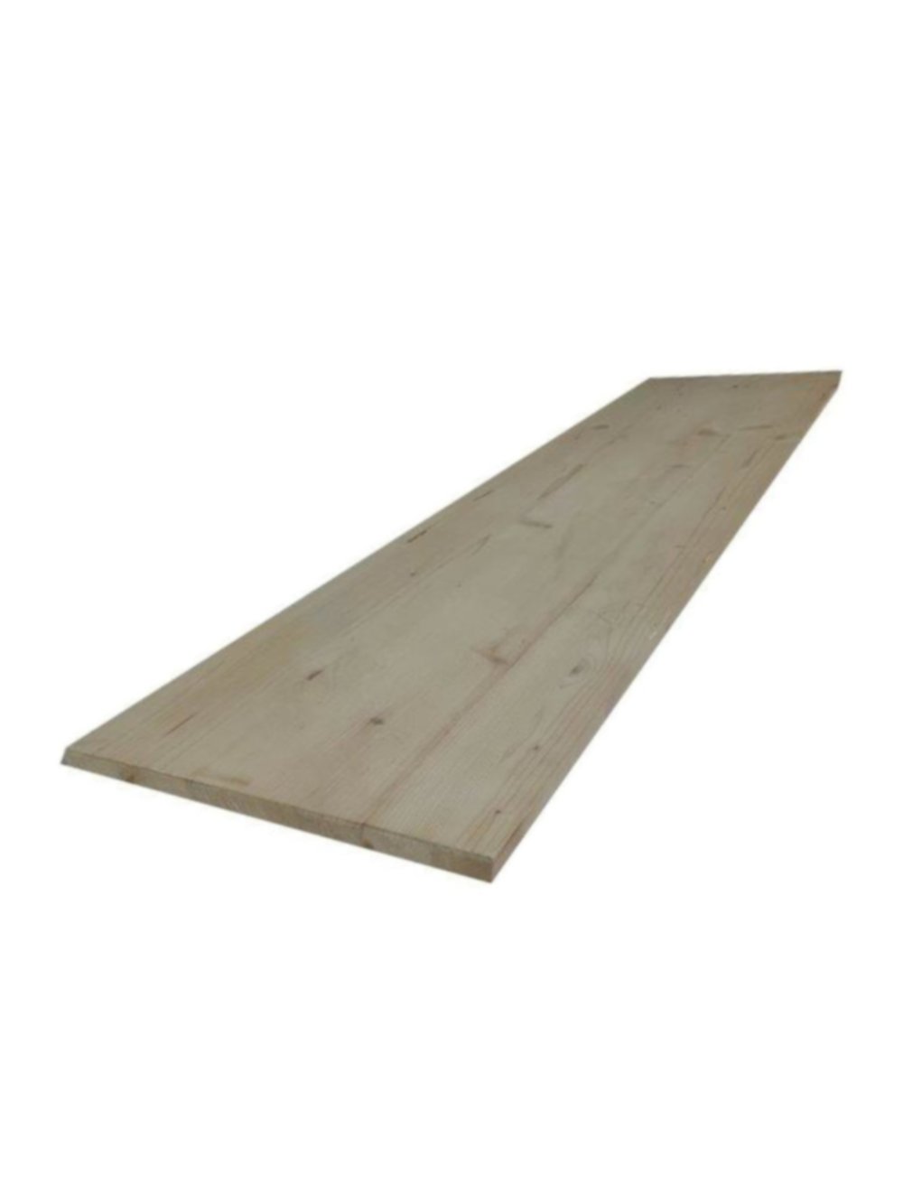 Tablette sapin lamellé collé 80x30cm Ep.18mm