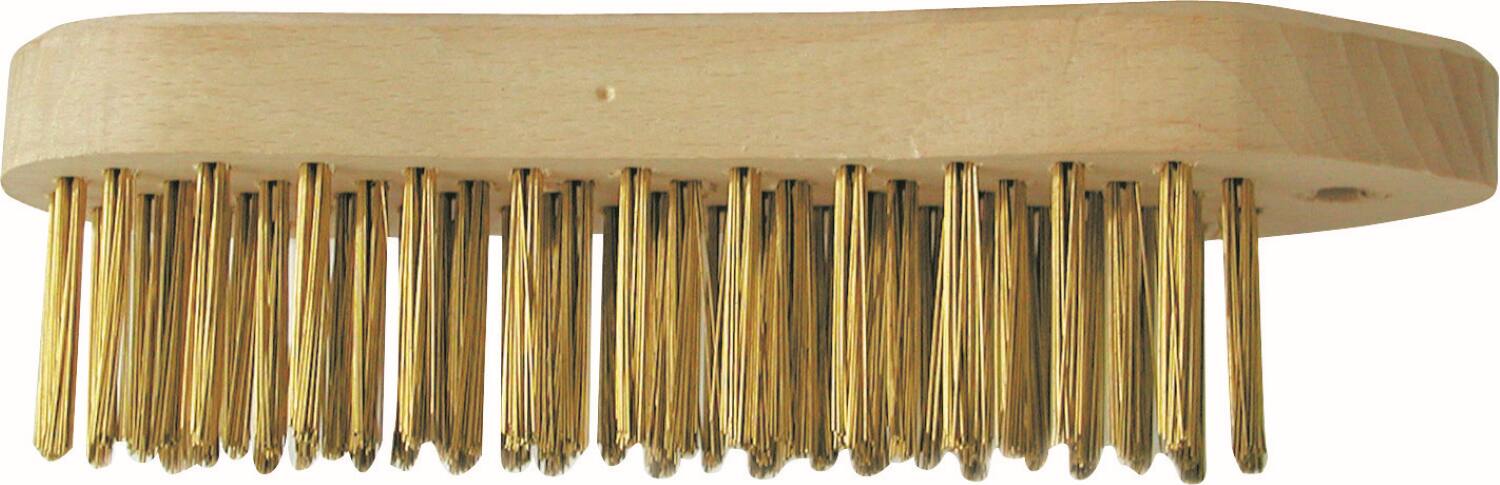 Brosse violon fils acier laitonné - SCID