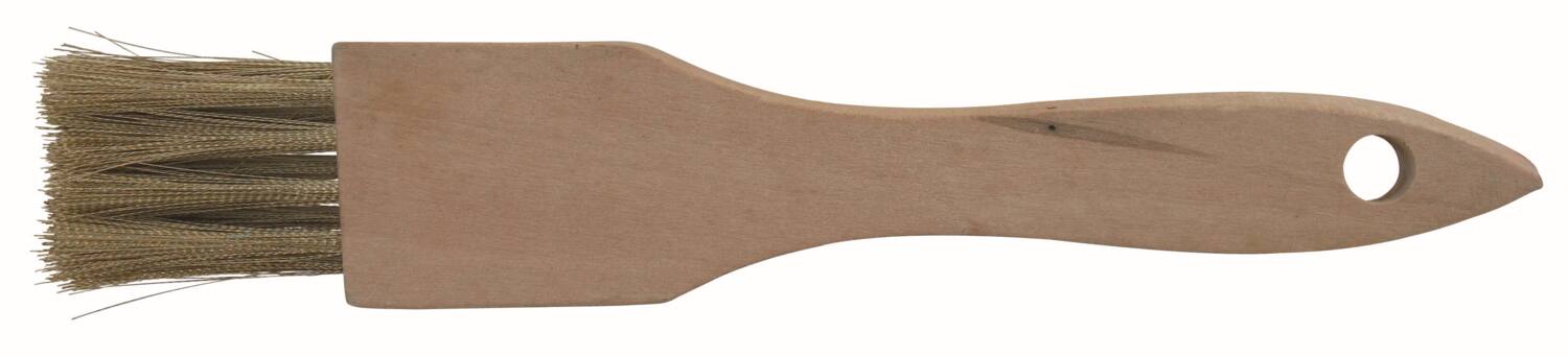 Brosse pinceau fils acier laitonné - SCID