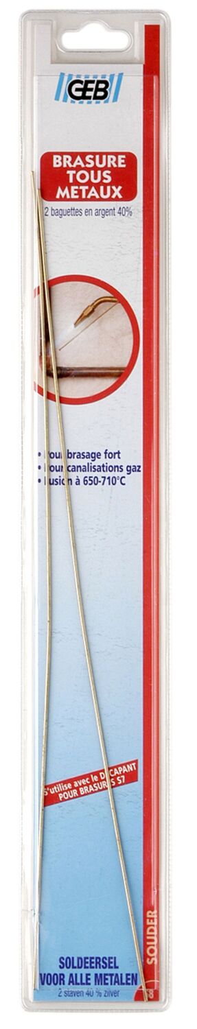Brasure fort tous métaux - GEB