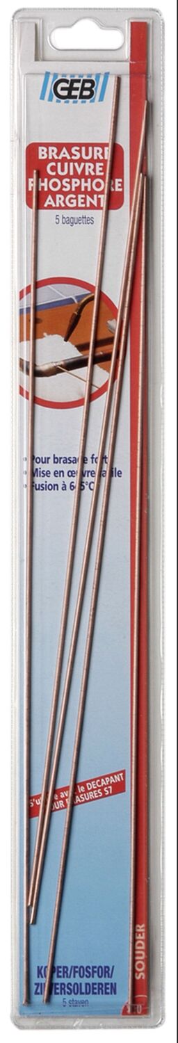 Brasure fort cuivre phosphore argent - GEB