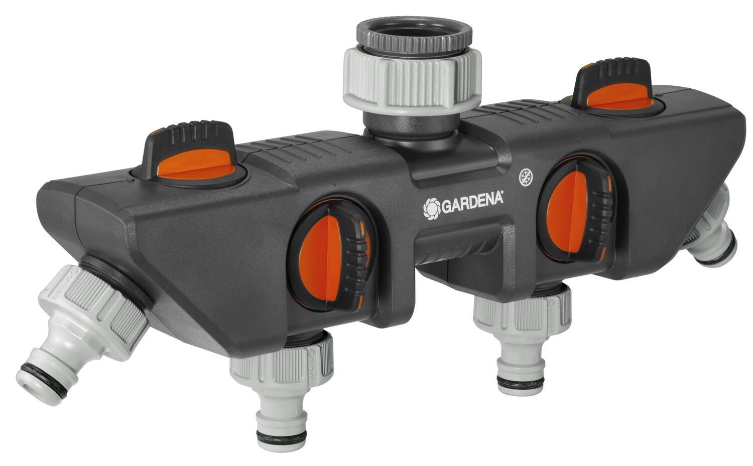 Sélecteur 4 circuits Filetage 20/27 et 26/34 - GARDENA