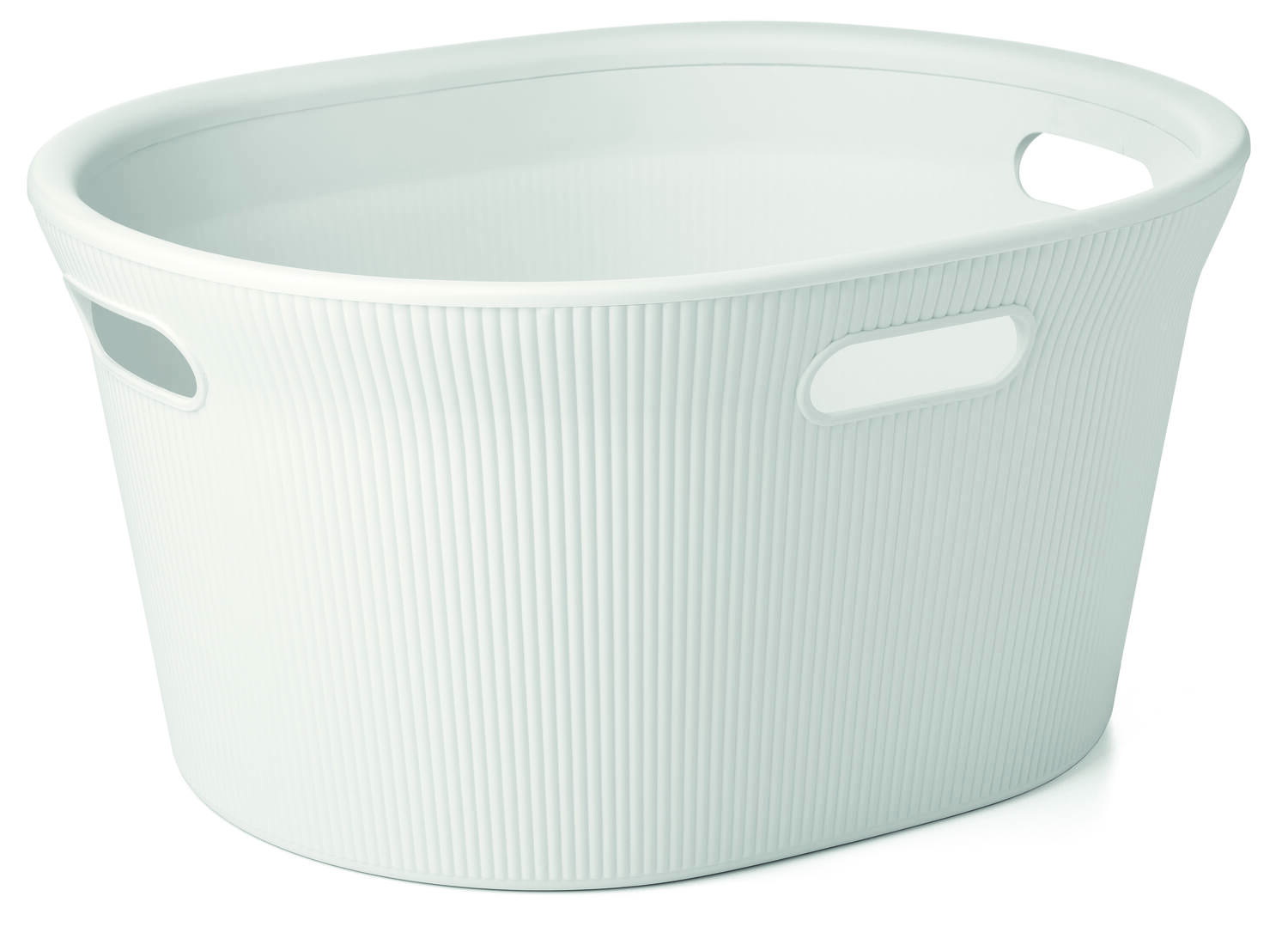 Panier à linge Baobab blanc - TATAY