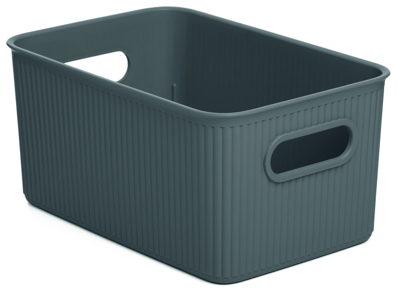 Panier Rangement Baobab 5L Gris Anthracite