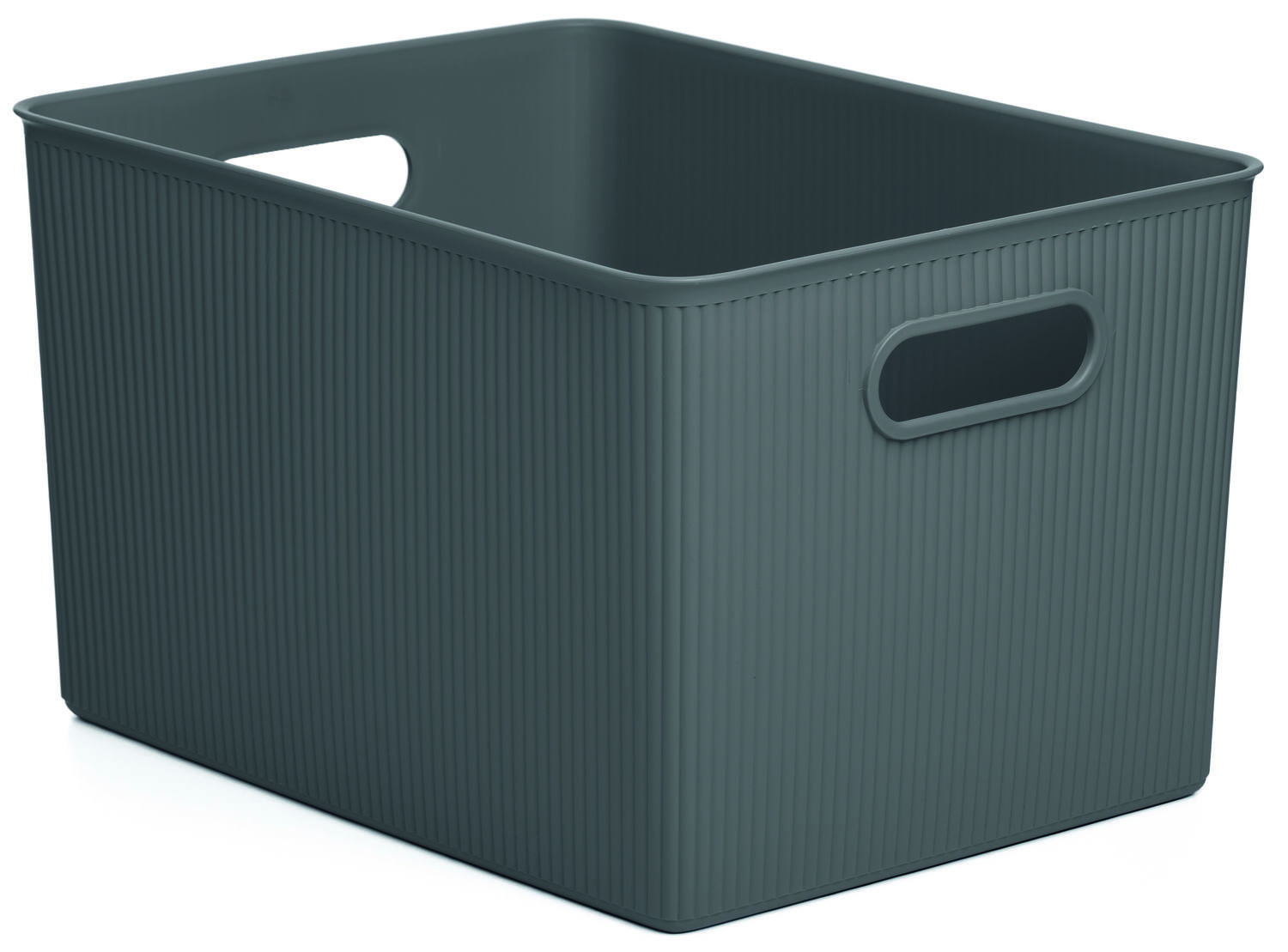 Panier Rangement Baobab 22L Gris Anthracite