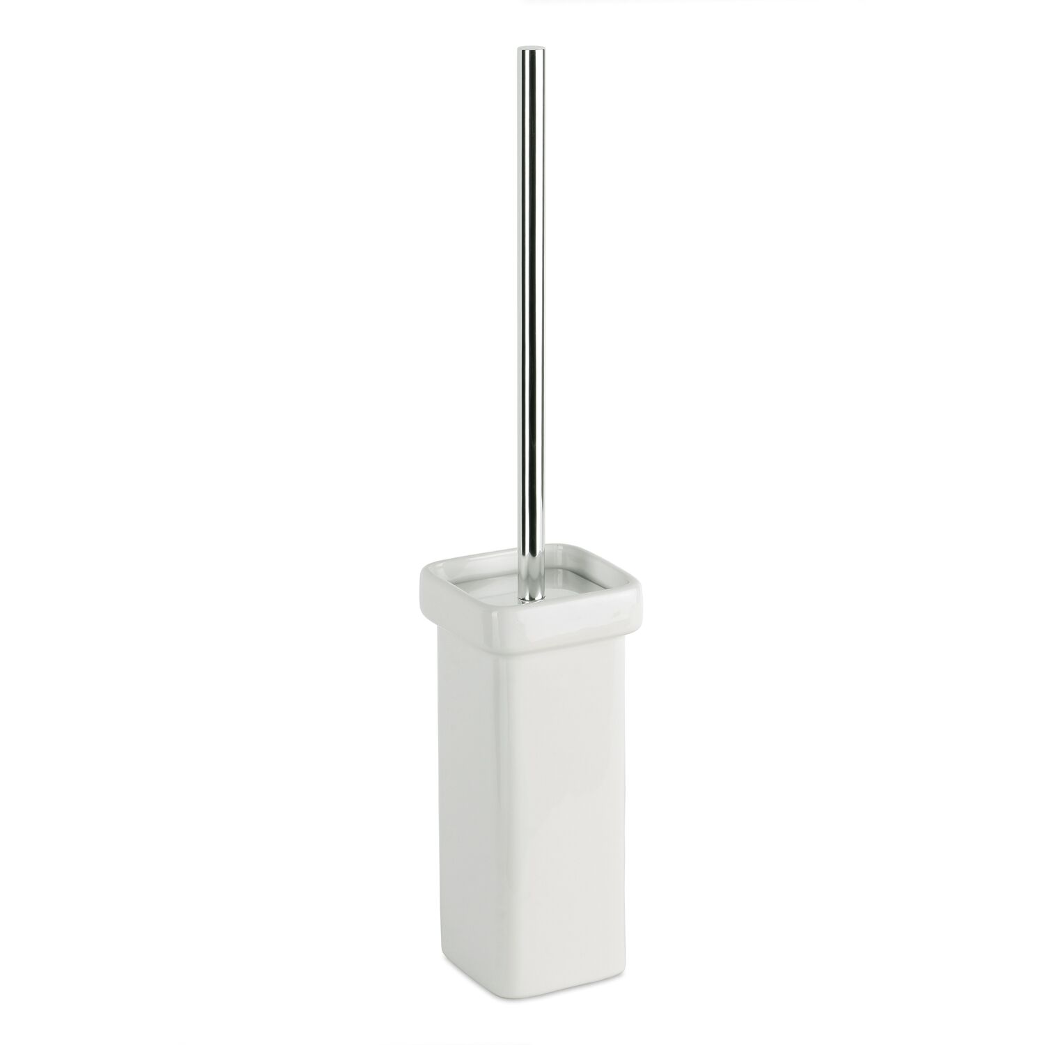 Porte-brosse WC Epsilon ∅8,50cm Argent - TATAY