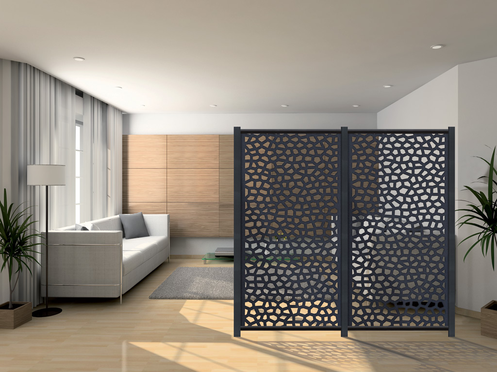 Panneau décoratif Anthracite 1x2m - NORTENE