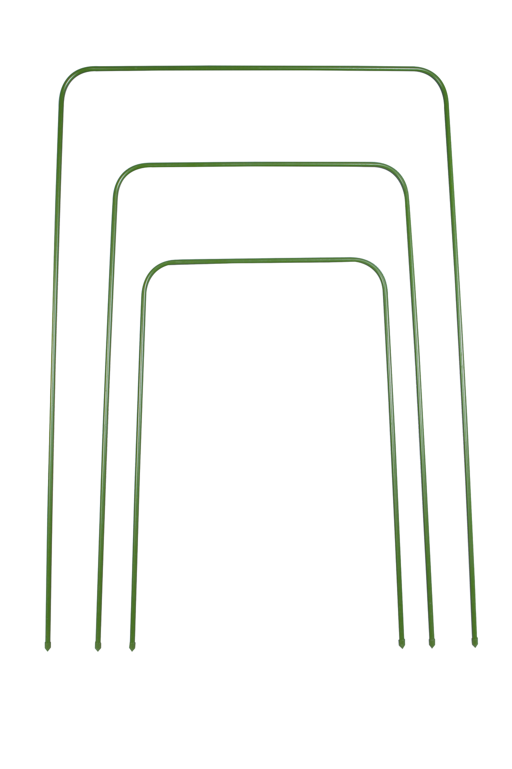 Arceau métal pour tunnel vert 1,2x0,8m