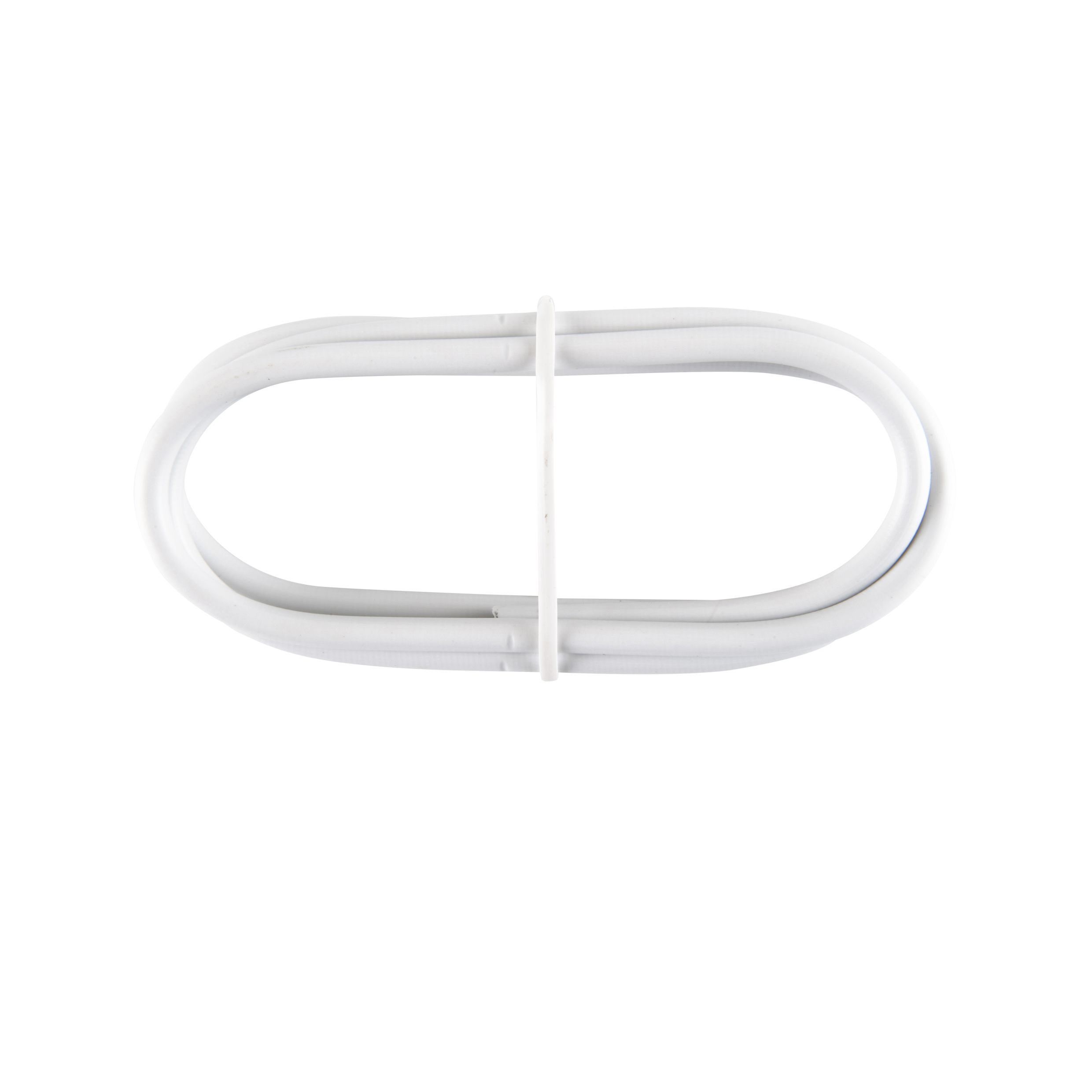 Câble plastifié Blanc 1m